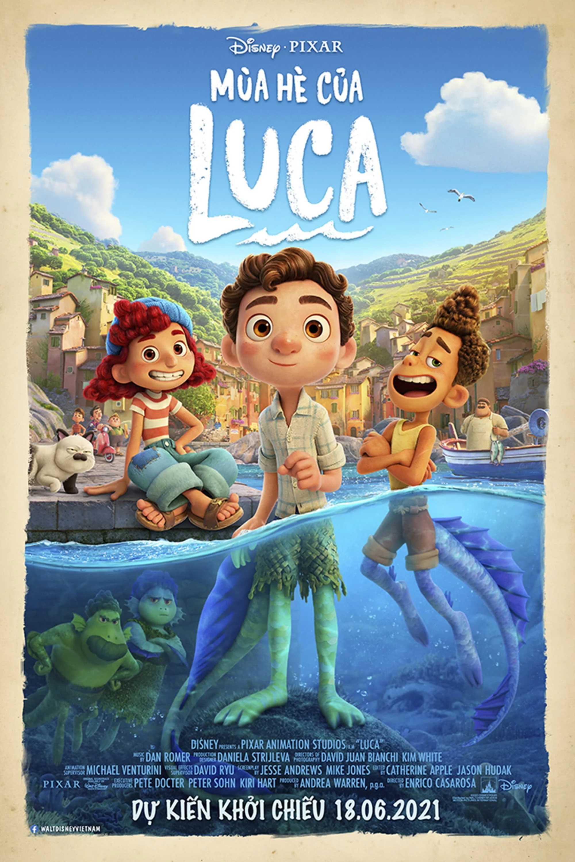 Xem phim Mùa Hè Của Luca - Full HD Vietsub