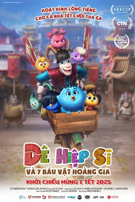 Xem phim Dê Hiệp Sĩ Và 7 Báu Vật Hoàng Gia - Full HD Vietsub