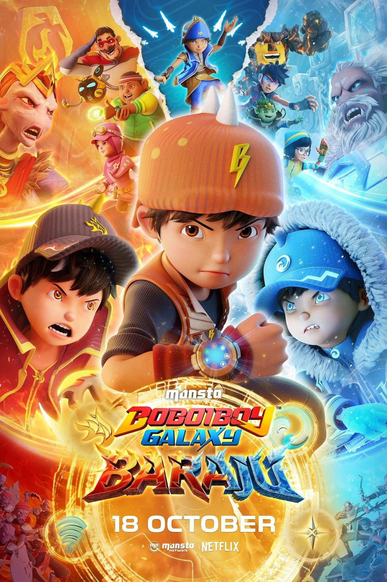 Xem phim BoBoiBoy Galaxy Baraju (Phần 5) - Full HD Vietsub